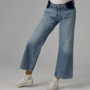 HUDSON JEANS ROSIE HIGH-RISE WIDE LEG CROP JEAN